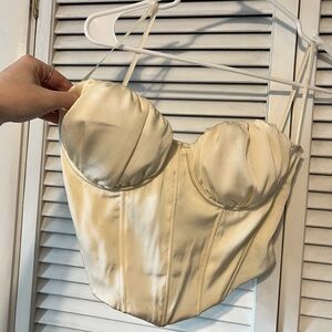 Windsor Satin Corset Top NWT